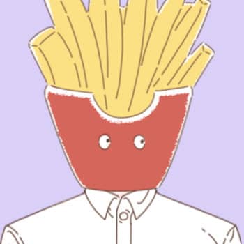 カイワレ大根にマヨ